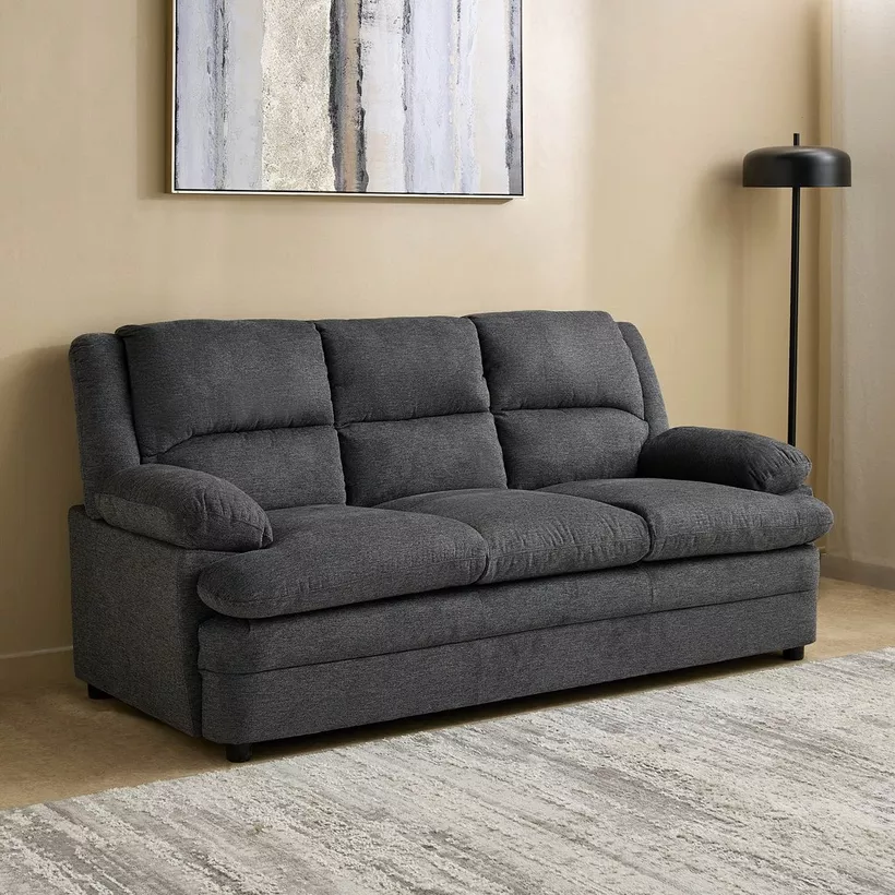 Bali Lamo 3-Seater Fabric Sofa