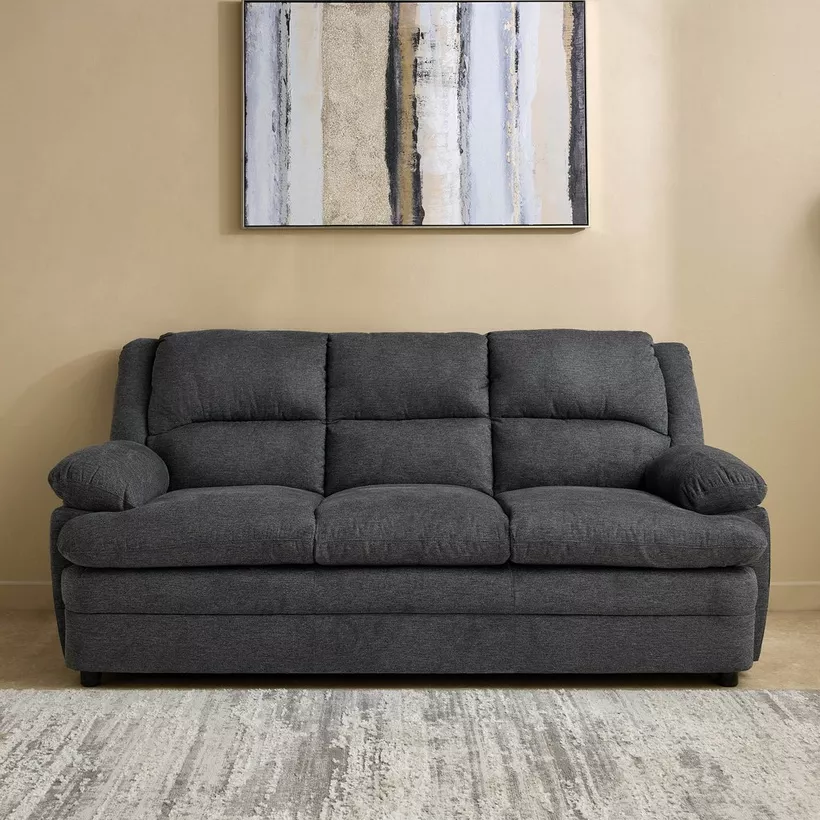 Bali Lamo 3-Seater Fabric Sofa - Image 2