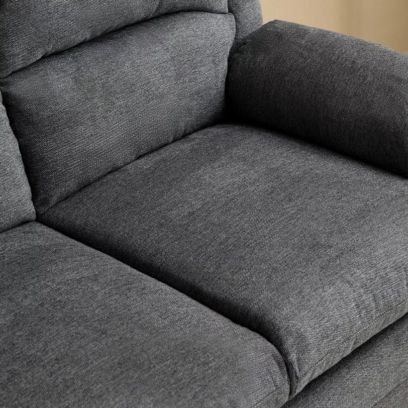 Bali Lamo 3-Seater Fabric Sofa - Image 5