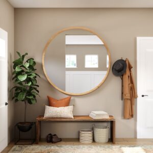 Nordic Round Decorative Wall Mirror