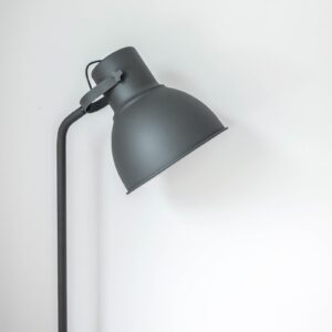 Ceramic Table Lamp with Linen Shade