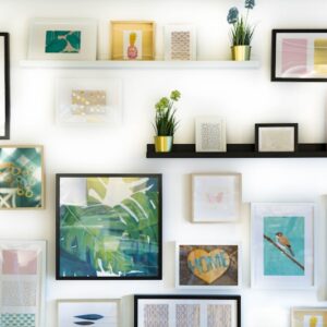 Acrylic Floating Photo Frame Set of 6